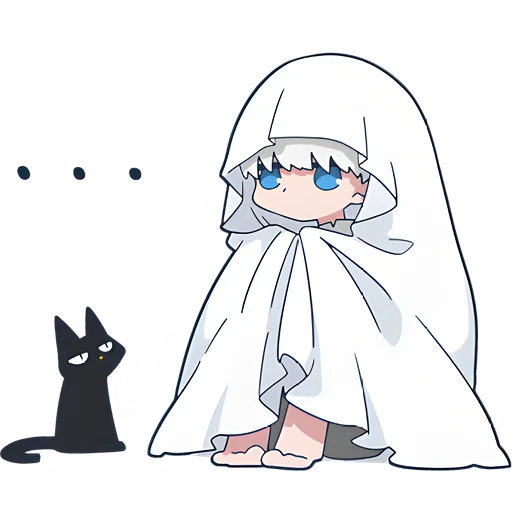 😶 Стикер «Призрак кун» для Telegram