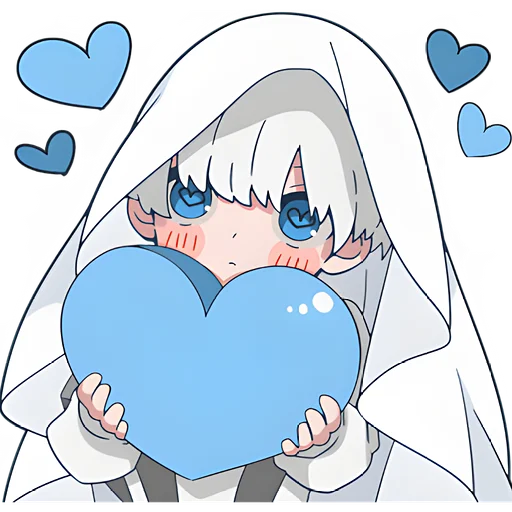 🫶 Стикер «Призрак кун» для Telegram