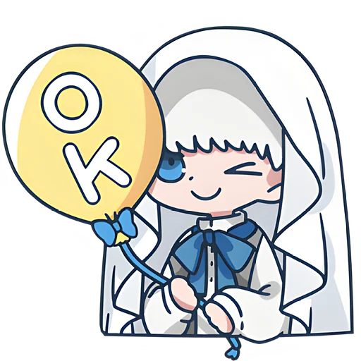 👌 Стикер «Мини призрак» для Telegram