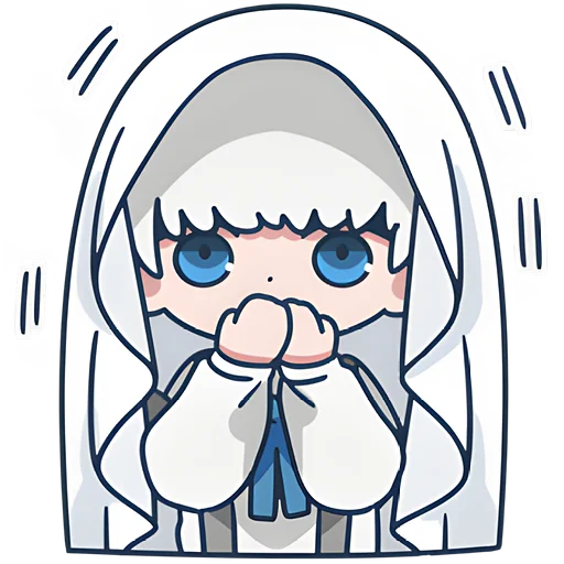🫢 Стикер «Мини призрак» для Telegram