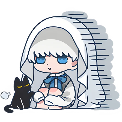 🥺 Стикер «Мини призрак» для Telegram