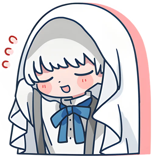 ☺️ Стикер «Мини призрак» для Telegram
