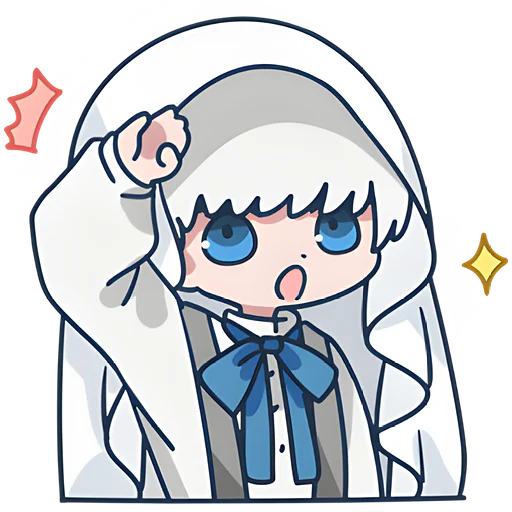 Стикерпак Мини призрак для Telegram