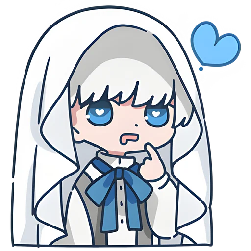 🫤 Стикер «Мини призрак» для Telegram