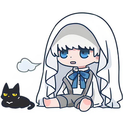 😮‍💨 Стикер «Мини призрак» для Telegram