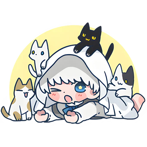 🤪 Стикер «Мини призрак» для Telegram