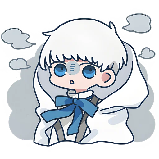 😲 Стикер «Мини призрак» для Telegram