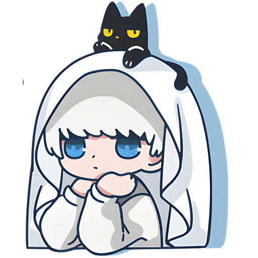 😳 Стикер «Мини призрак» для Telegram