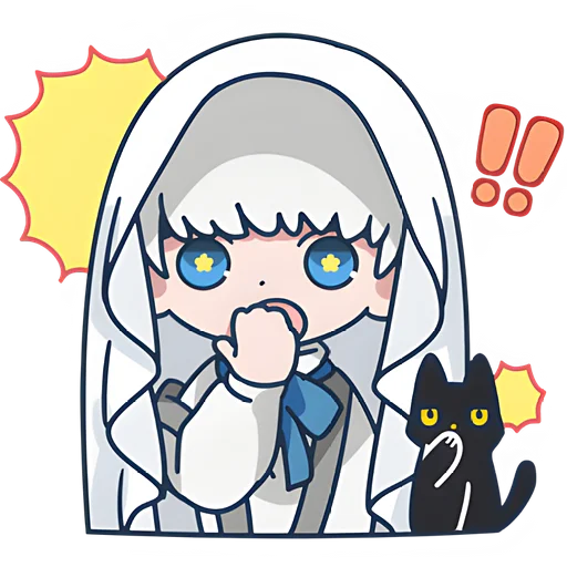 😱 Стикер «Мини призрак» для Telegram