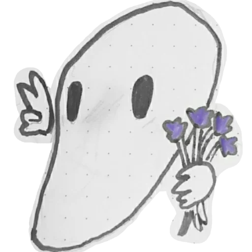 🥰 Стикер «призрак» для Telegram