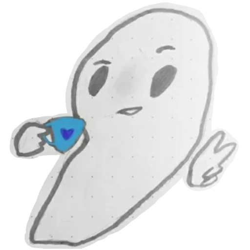 ✌️ Стикер «призрак» для Telegram