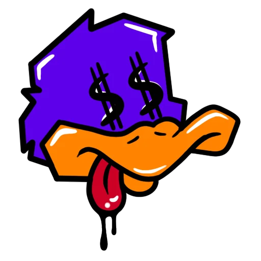 🦆 Стикер «PRO100Game» для Telegram