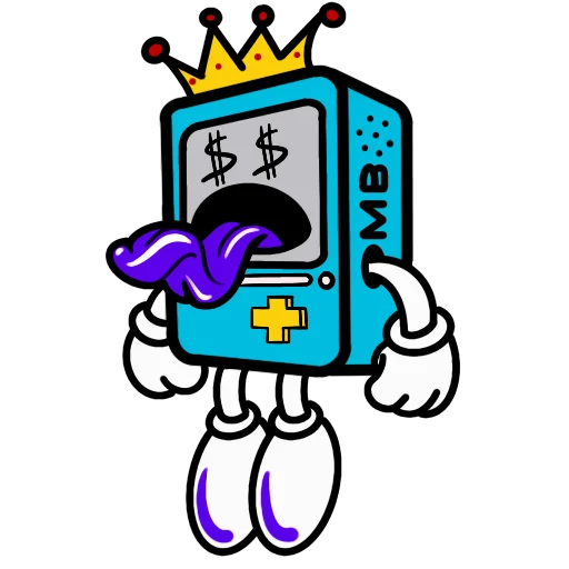 👾 Стикер «PRO100Game» для Telegram
