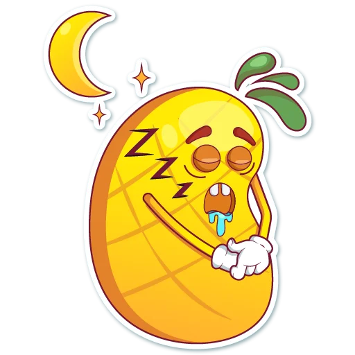 😴 Стикер «Mr. Pineapple» для Telegram