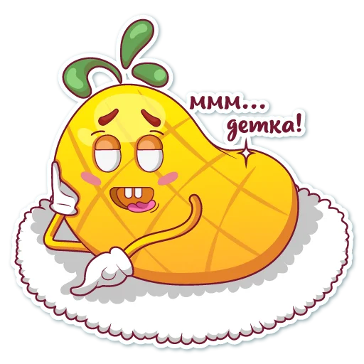 🔞 Стикер «Mr. Pineapple» для Telegram
