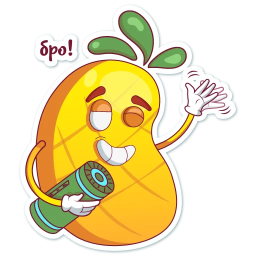 👋 Стикер «Mr. Pineapple» для Telegram
