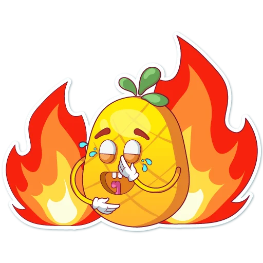 🔥 Стикер «Mr. Pineapple» для Telegram