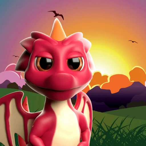 🤩 Стикер «RED» для Telegram