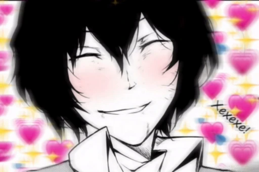 🥰 Стикер «Osamu Dazai» для Telegram