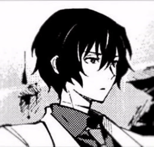 😐 Стикер «Osamu Dazai» для Telegram