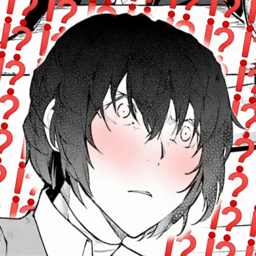😳 Стикер «Osamu Dazai» для Telegram