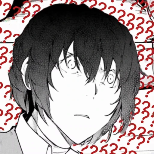 ❓ Стикер «Osamu Dazai» для Telegram