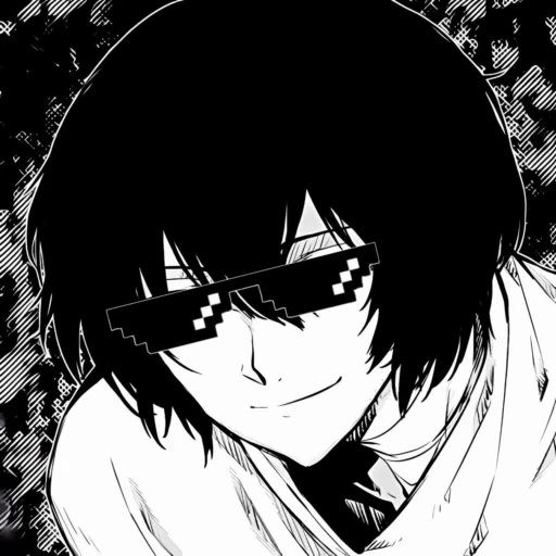 😎 Стикер «Osamu Dazai» для Telegram
