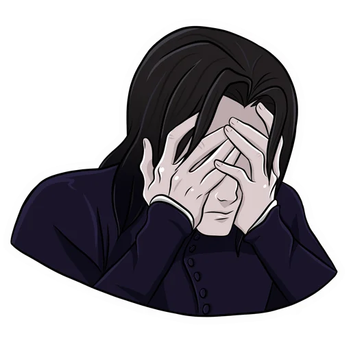😪 Стикер «Professor Snape» для Telegram