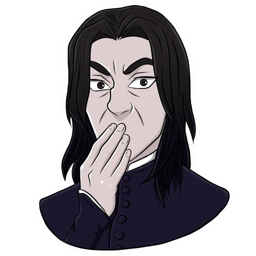 🫢 Стикер «Professor Snape» для Telegram