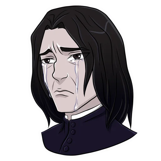 😭 Стикер «Professor Snape» для Telegram