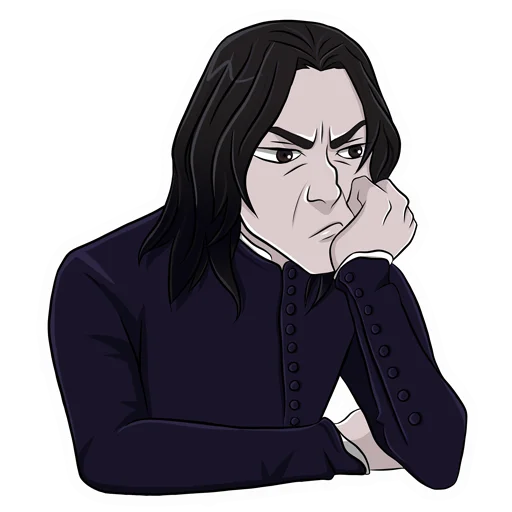 😤 Стикер «Professor Snape» для Telegram