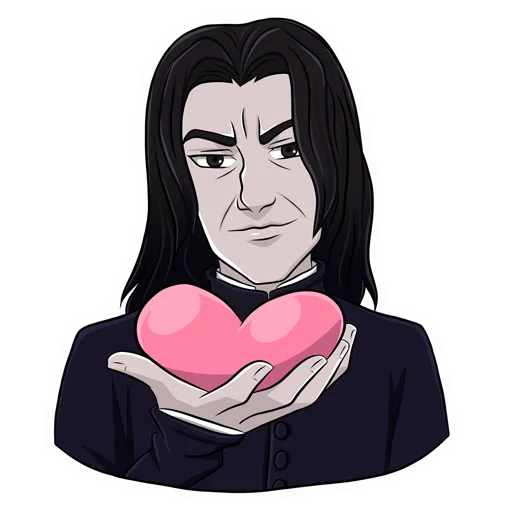 ❤️ Стикер «Professor Snape» для Telegram