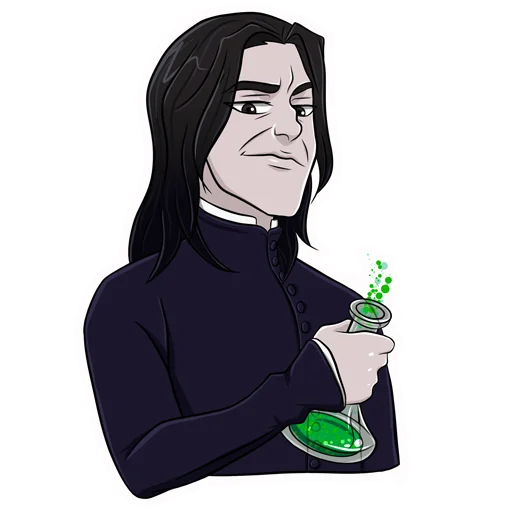 🧪 Стикер «Professor Snape» для Telegram