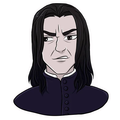 😬 Стикер «Professor Snape» для Telegram