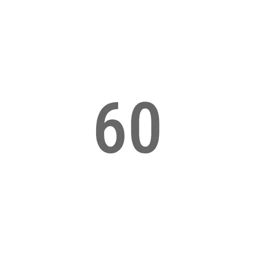 Стикер 60 Profile Levels