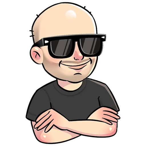 😎 Стикер «Роман» для Telegram