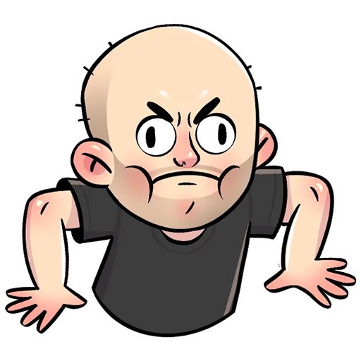 ☹️ Стикер «Роман» для Telegram