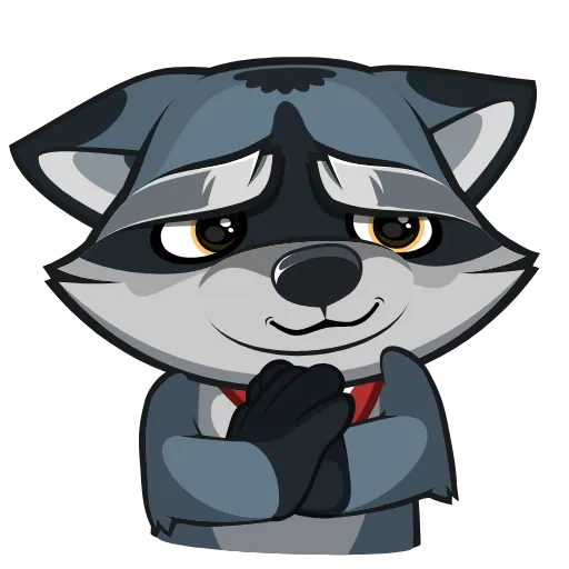 😈 Стикер «Серый Проха» для Telegram