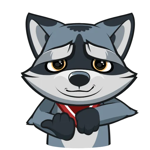 🖕 Стикер «Серый Проха» для Telegram