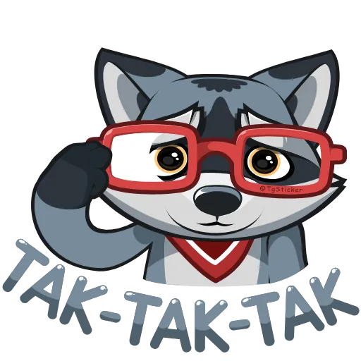 🧐 Стикер «Серый Проха» для Telegram