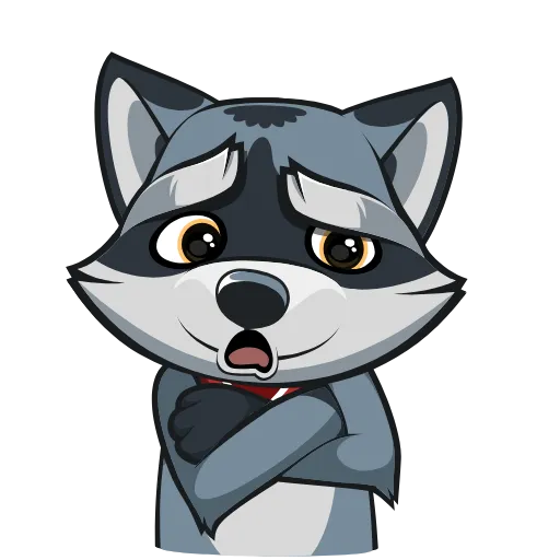 😒 Стикер «Серый Проха» для Telegram