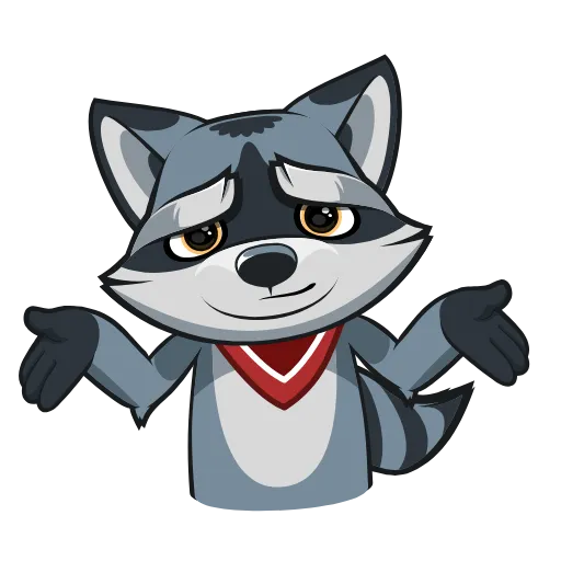 🤷‍♂ Стикер «Серый Проха» для Telegram