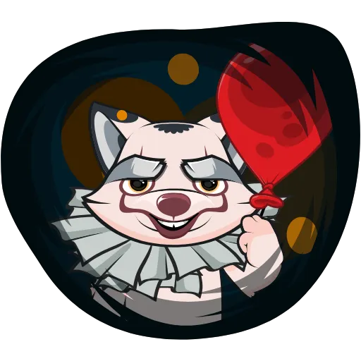 🤡 Стикер «Серый Проха» для Telegram
