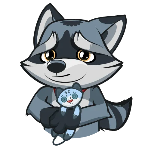 🤗 Стикер «Серый Проха» для Telegram