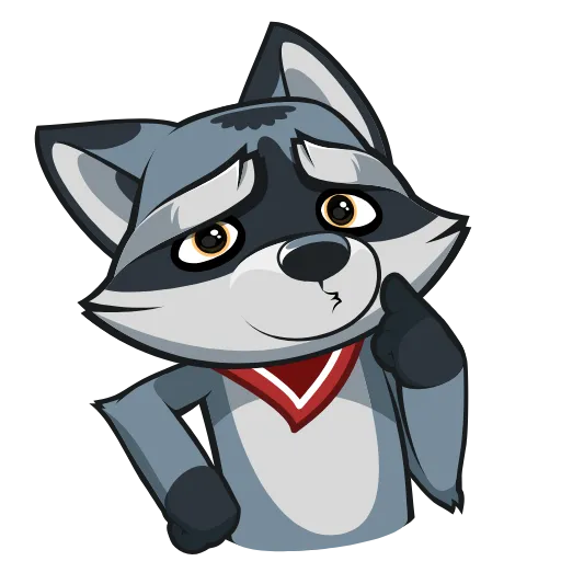 🤔 Стикер «Серый Проха» для Telegram