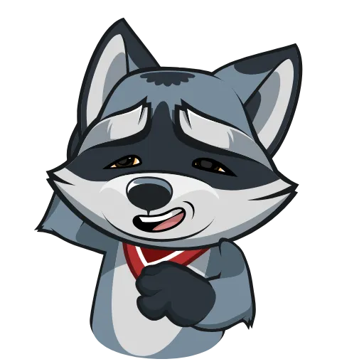 😄 Стикер «Серый Проха» для Telegram