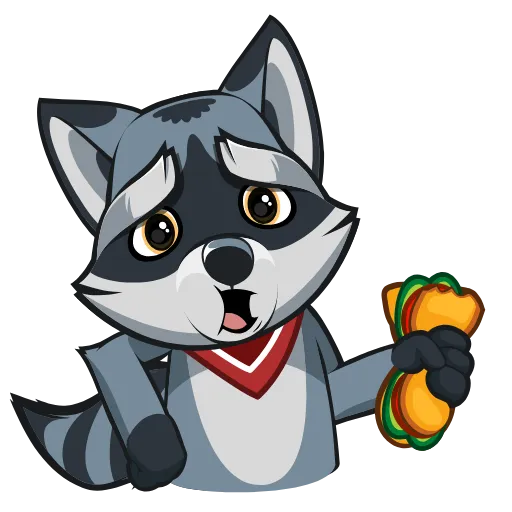 🌭 Стикер «Серый Проха» для Telegram