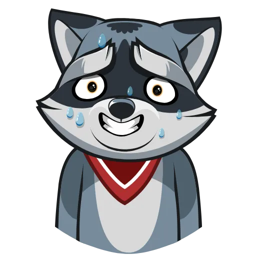 😬 Стикер «Серый Проха» для Telegram