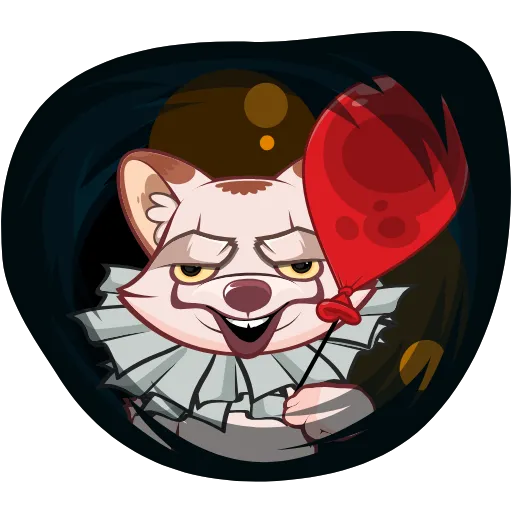 Стикер 25 Proha Raccoon