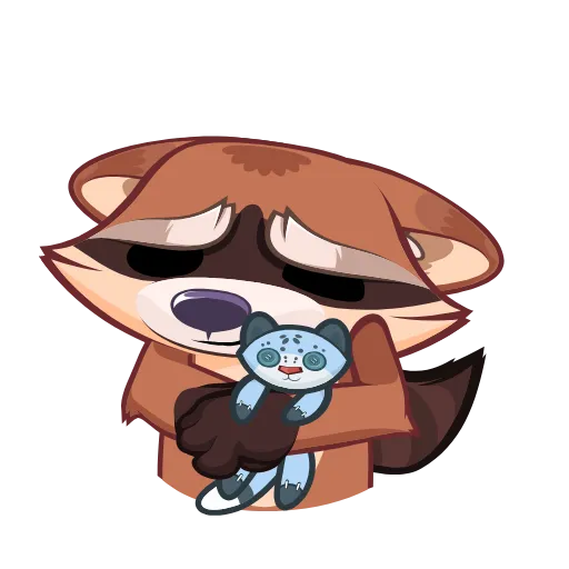 Стикер 30 Proha Raccoon